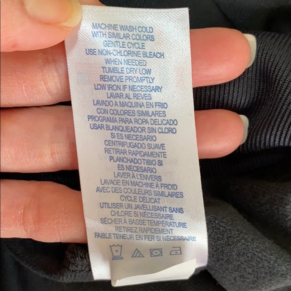 Champion Black Track Jacket With Sleeve Logo - Picture 5 of 9